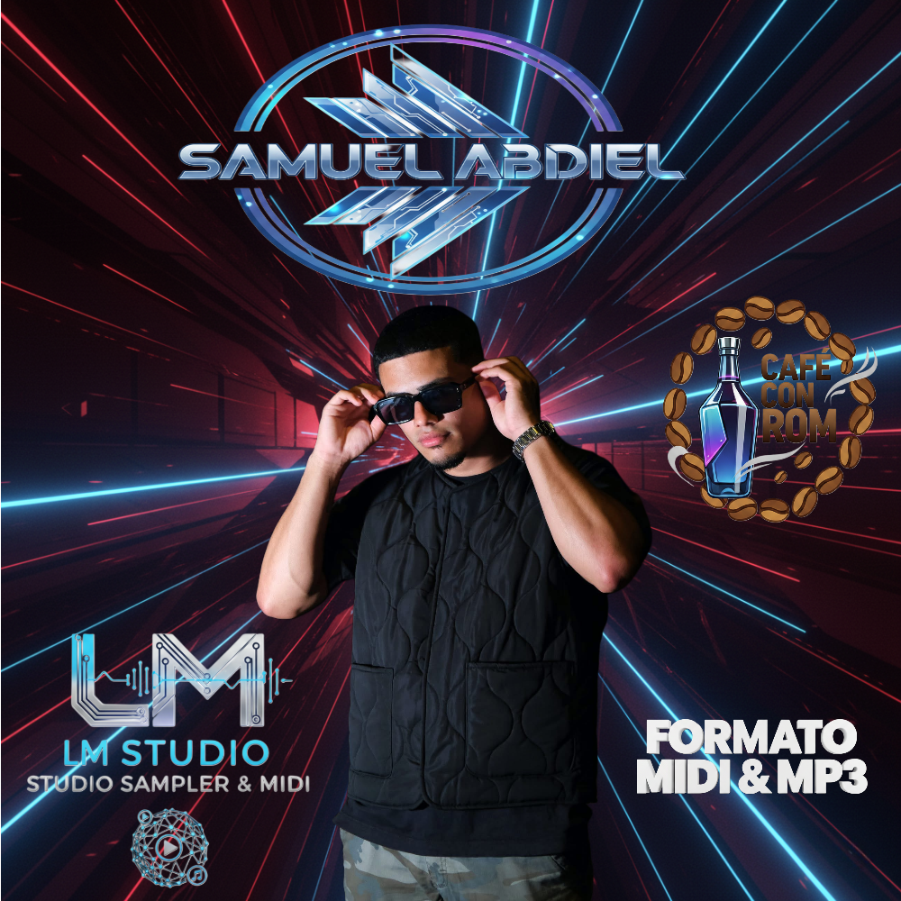 CAFÈ CON RON SAMUEL ABDIEL ,LM STUDIO SAMPLER & MIDI